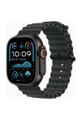 Apple Watch Ultra 2 2024 GPS + Cellular 49mm Black Titan Case with Black Ocean Band (MX4P3)